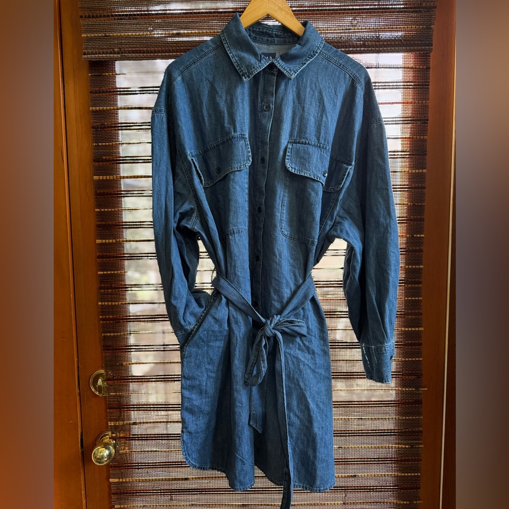 GAP Blue Denim dress NWOT